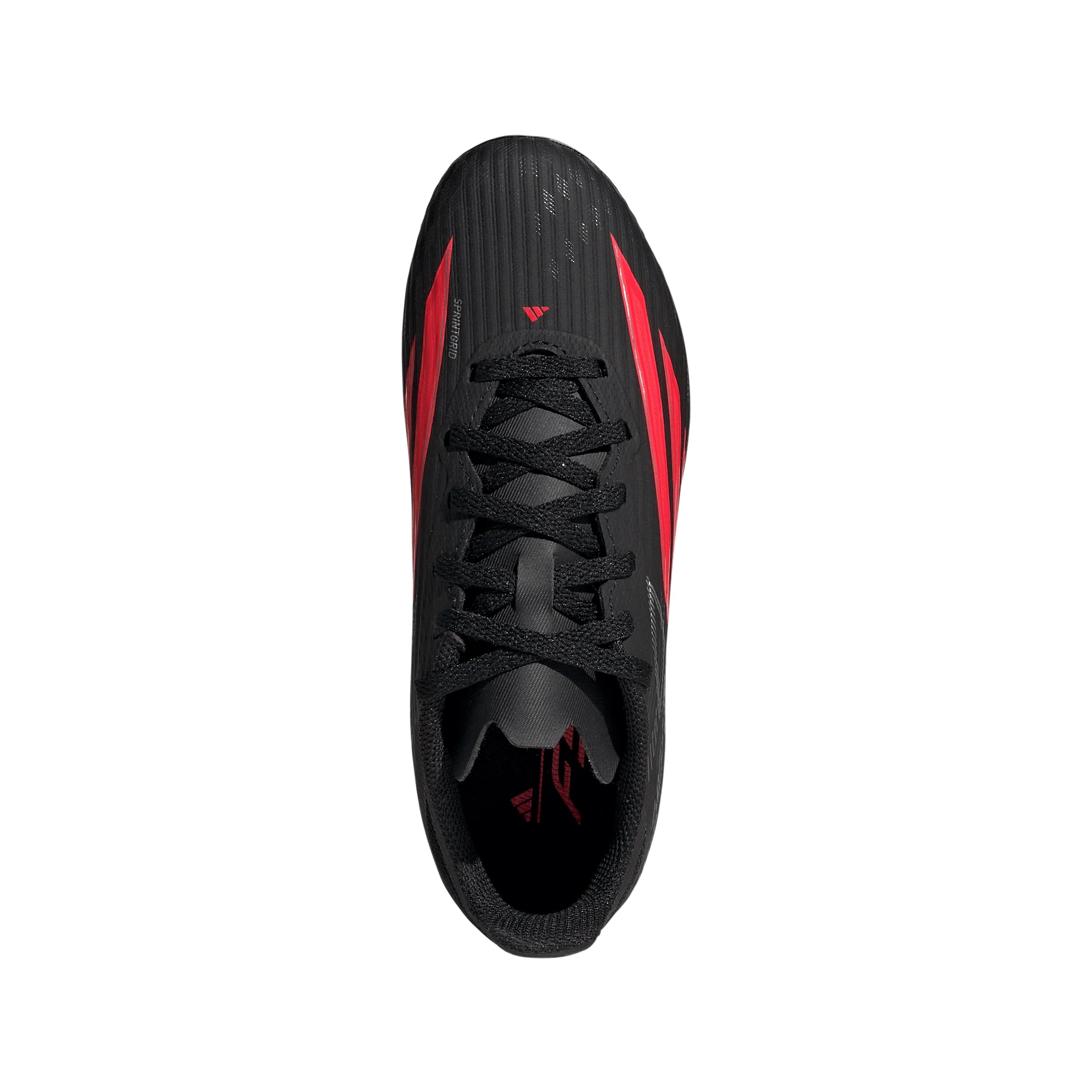 adidas F50 League FG MG Firm Ground Multi Ground Youth Soccer Cleats Black Red