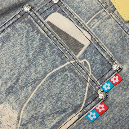 Trompe LOeil Pants Multi