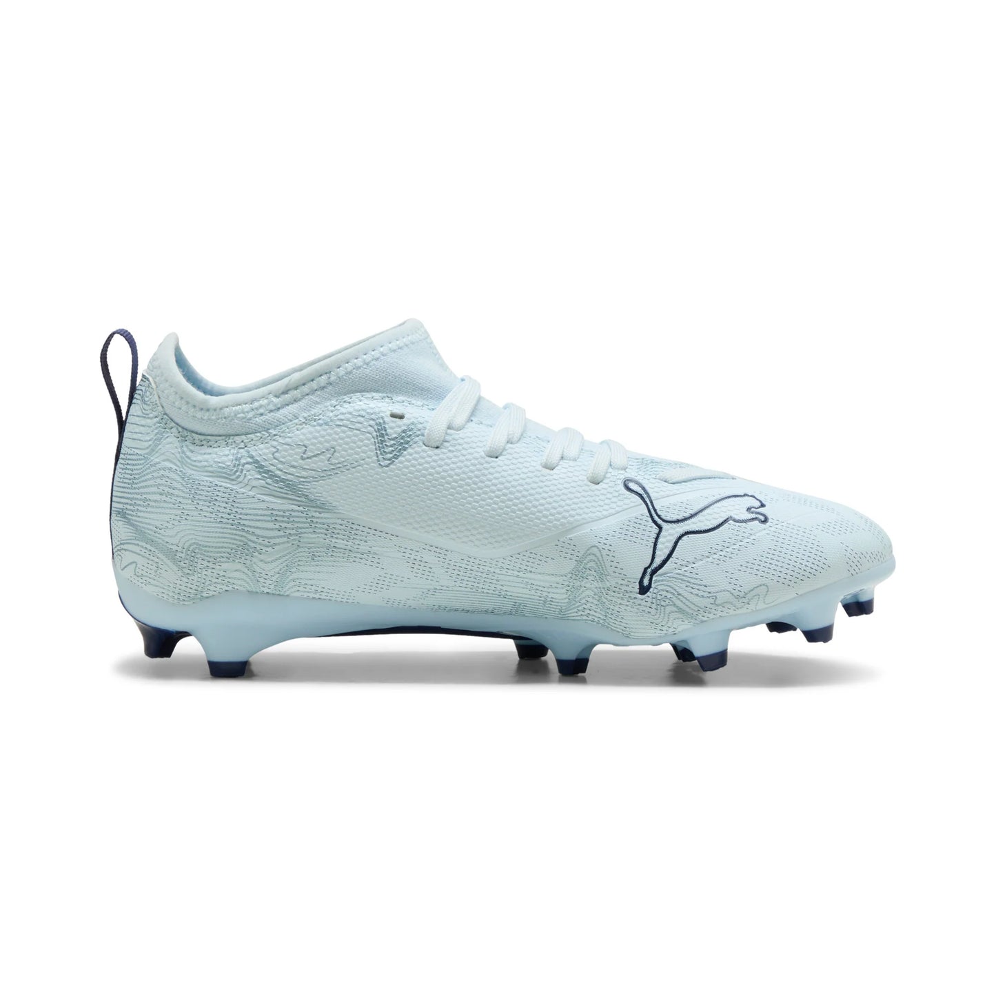 PUMA Ultra 6 Match FG AG Firm Ground Artificial Ground Youth Soccer Cleats Icy Blue White