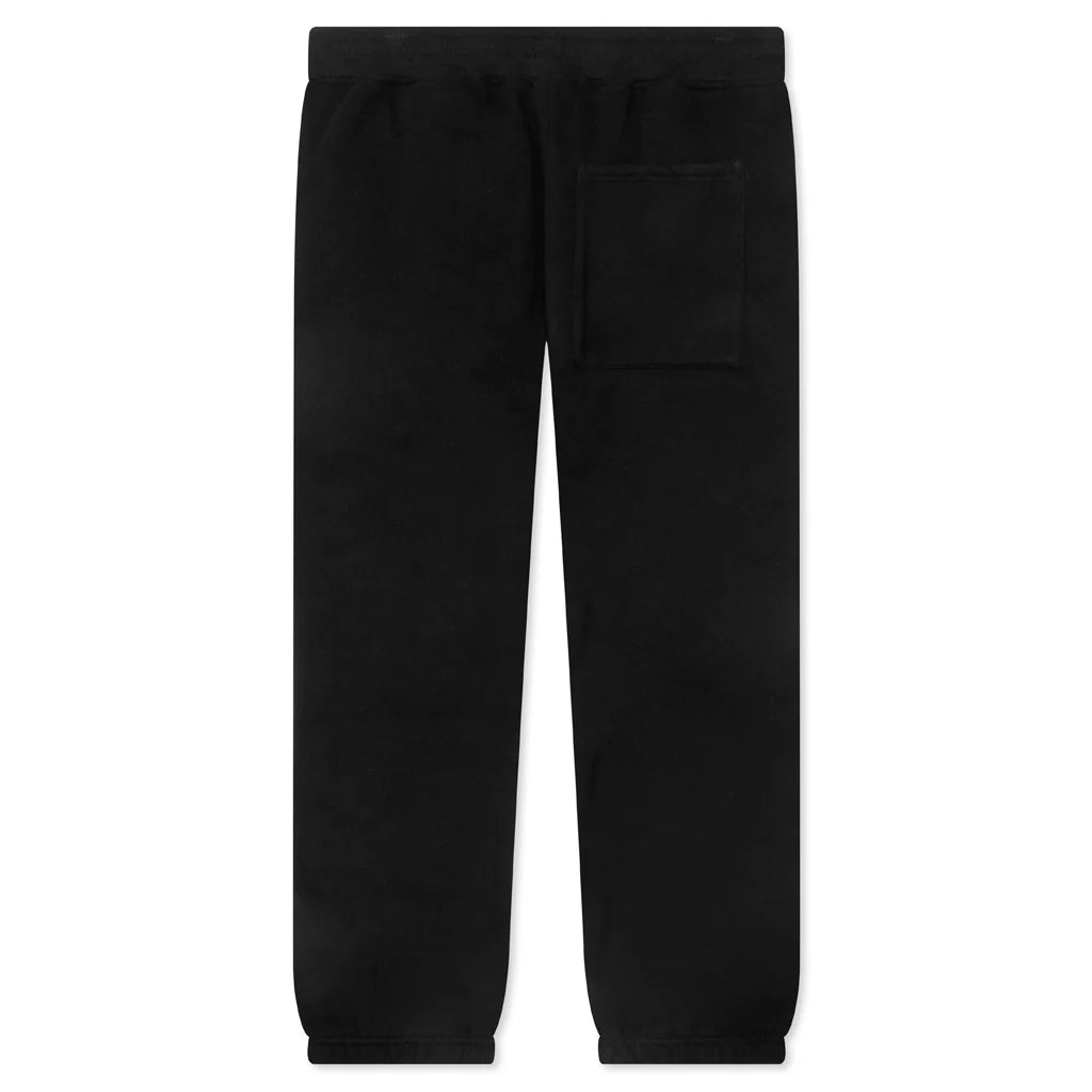 Rhinestone Impact Sweatpants Black