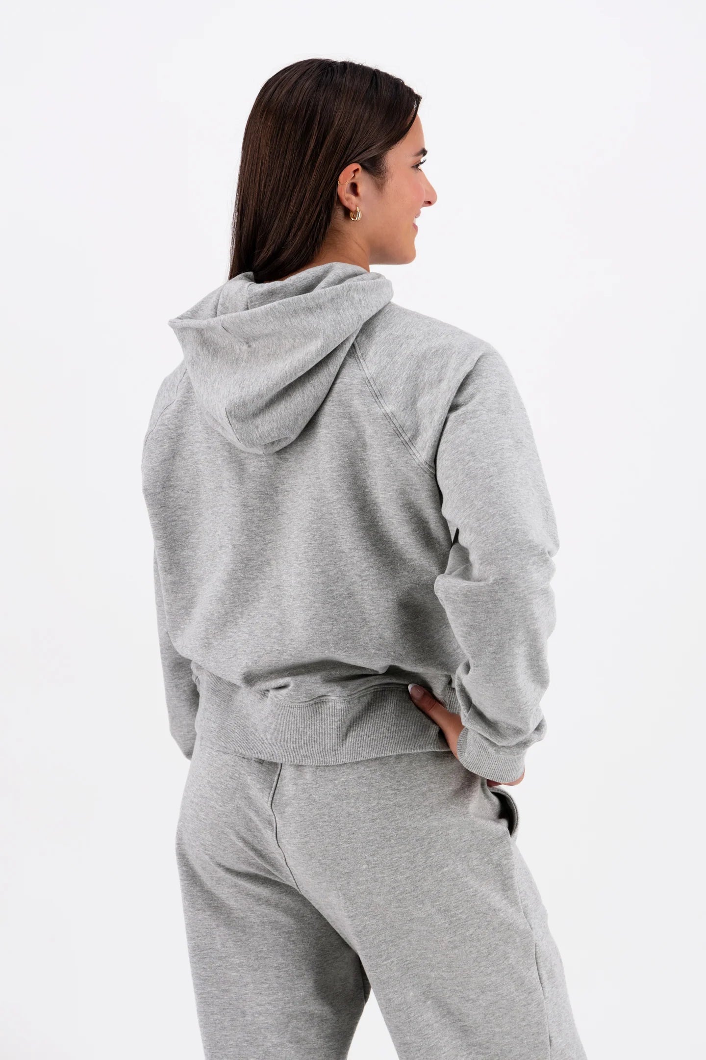 Half Zip Hooded Pullover