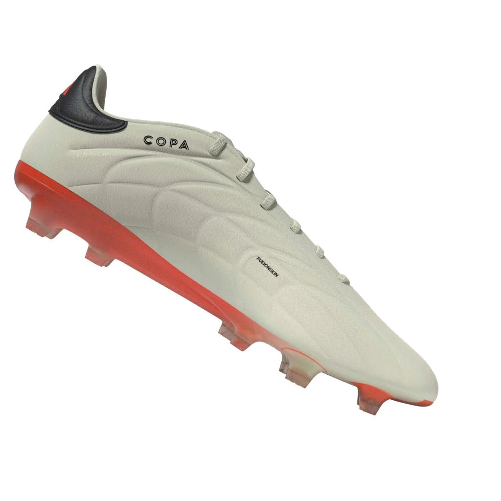 adidas Copa Pure 2 Elite FG Firm Ground Soccer Cleats Ivory Black Solar Red