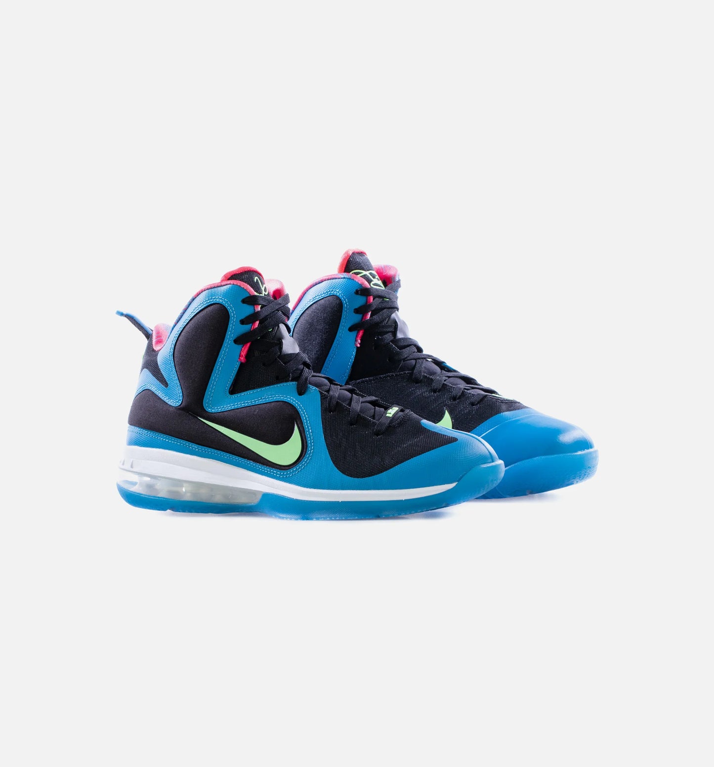 LeBron 9 South Coast Mens Basketball Shoe Black Blue