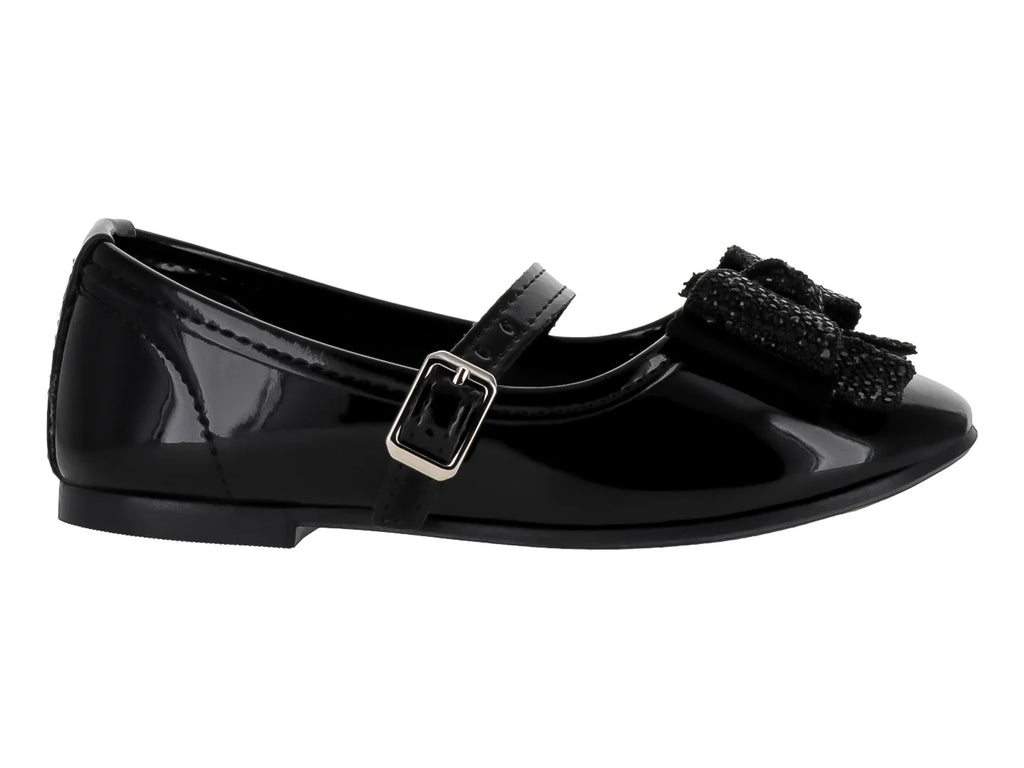 Zapatos Planos 4EVER Charol Negro para Niña