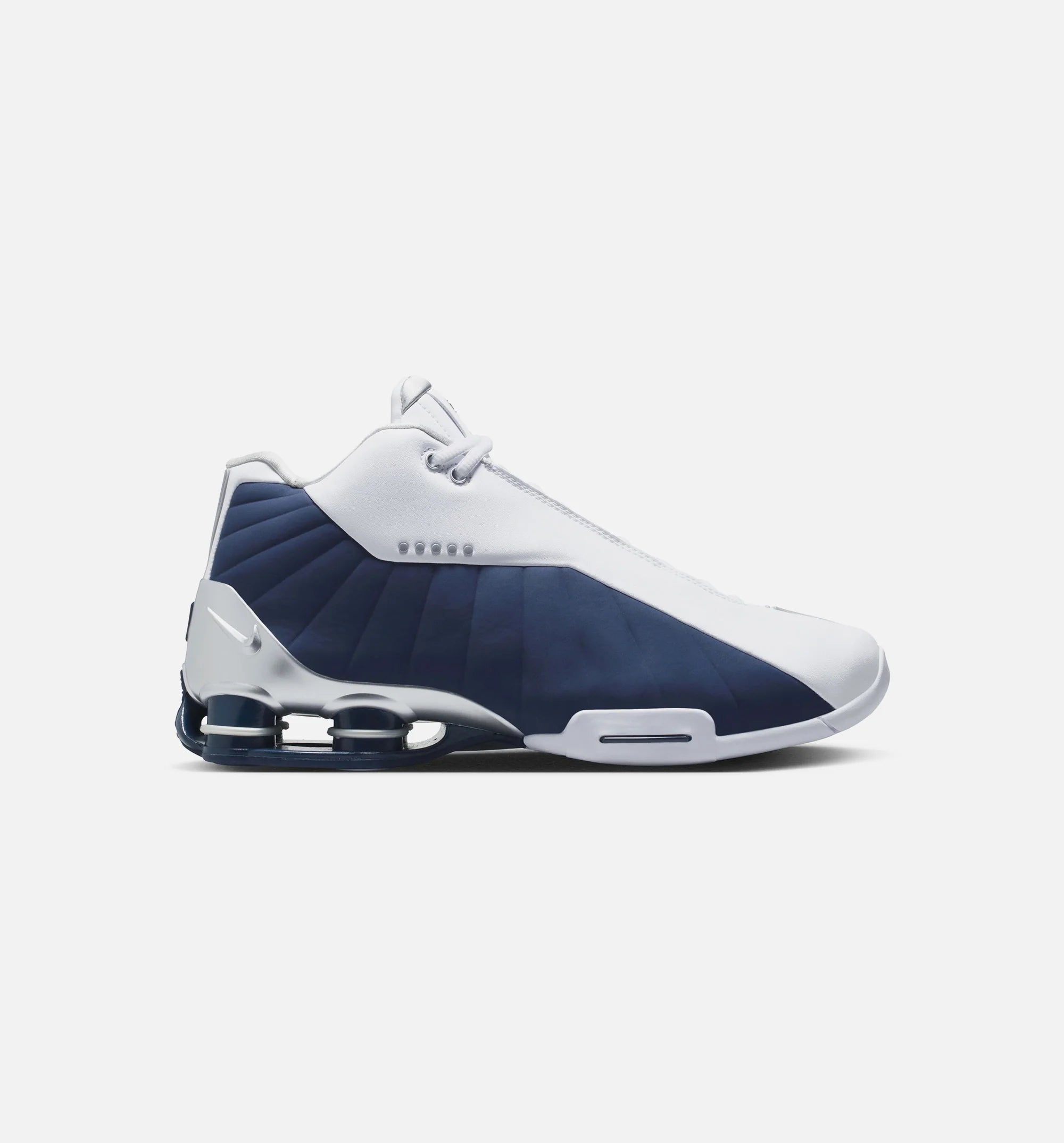 Shox BB4 Olympic Mens Lifestyle Shoe White Midnight Navy Metallic Silver