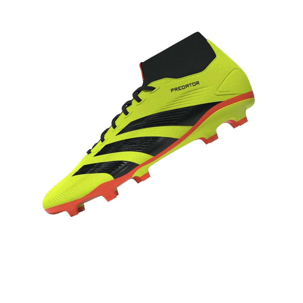 adidas Predator League Sock FG Firm Ground Soccer Cleats Team Solar Yellow Core Black