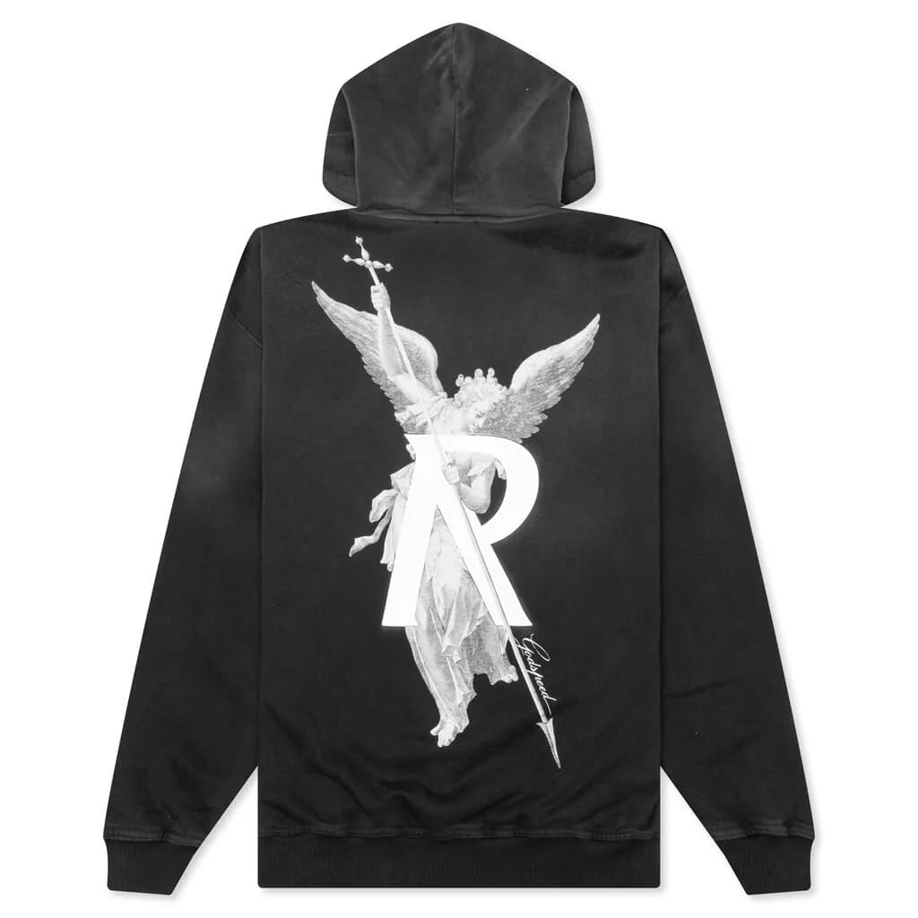 Archangel Hoodie Stained Black