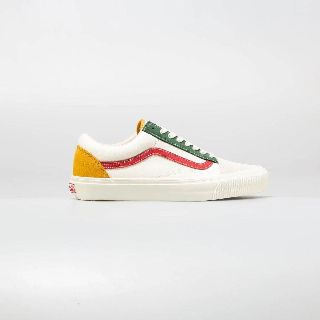 Vault OG Old Skool LX Mens Skateboarding Shoe Bone Multi
