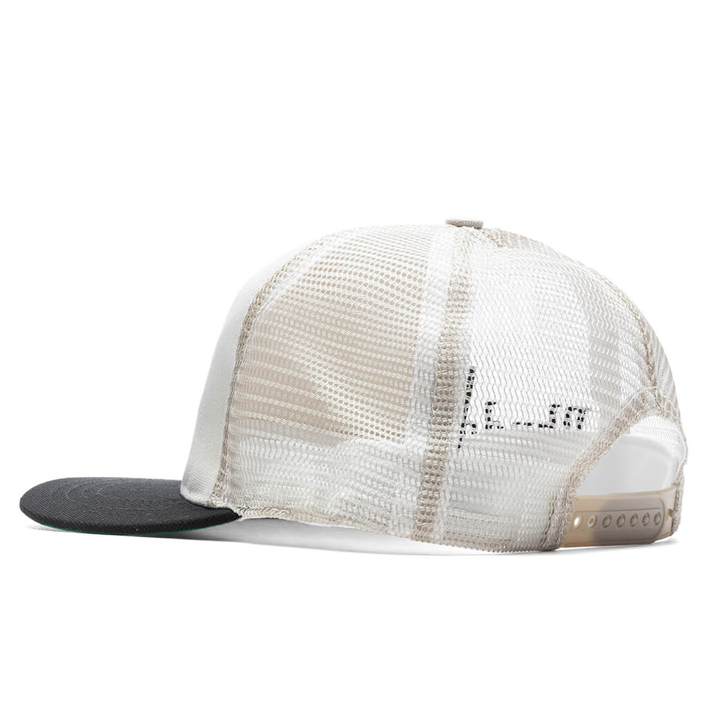 Triple R Trucker Hat Stone Black