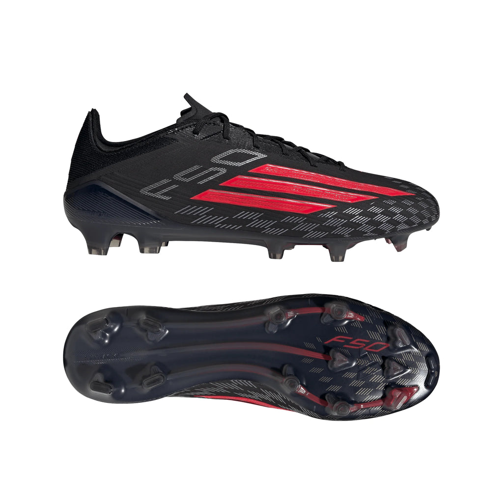 adidas F50 Elite FG Firm Ground Mens Soccer Cleats Black Red