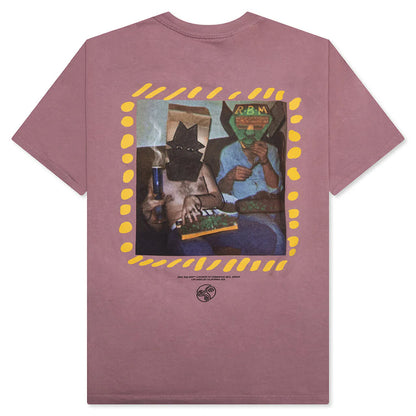 Masked Men S S Tee Mauve