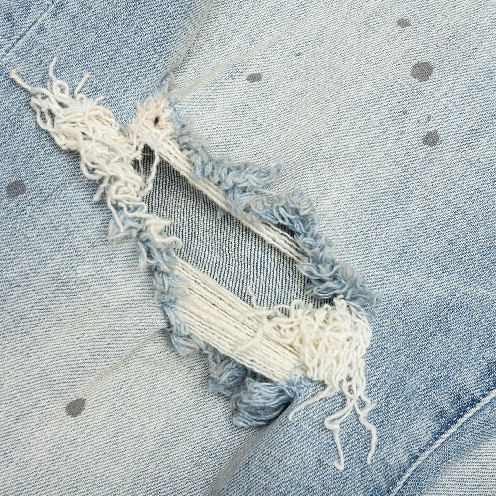 P005 Light Indigo Acid Bleach