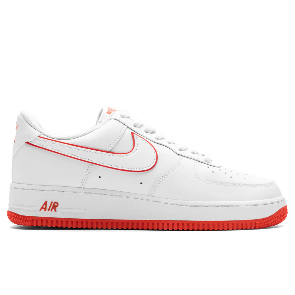 Air Force 1 07 White White Picante Red