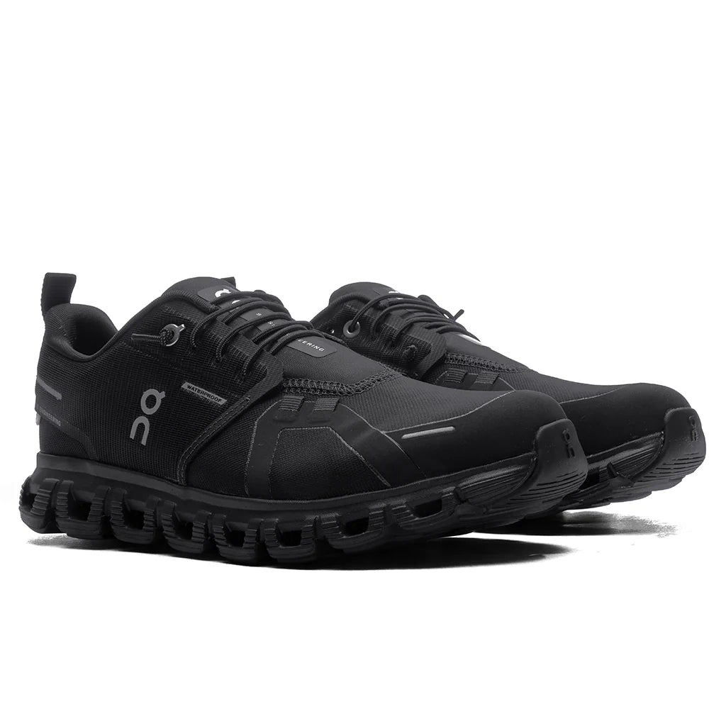Womens Cloud 6 Waterproof Black Black