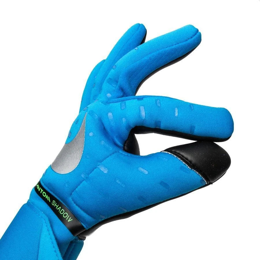 Nike Phantom Elite Goalkeeper Gloves Photo Blue Black Silver