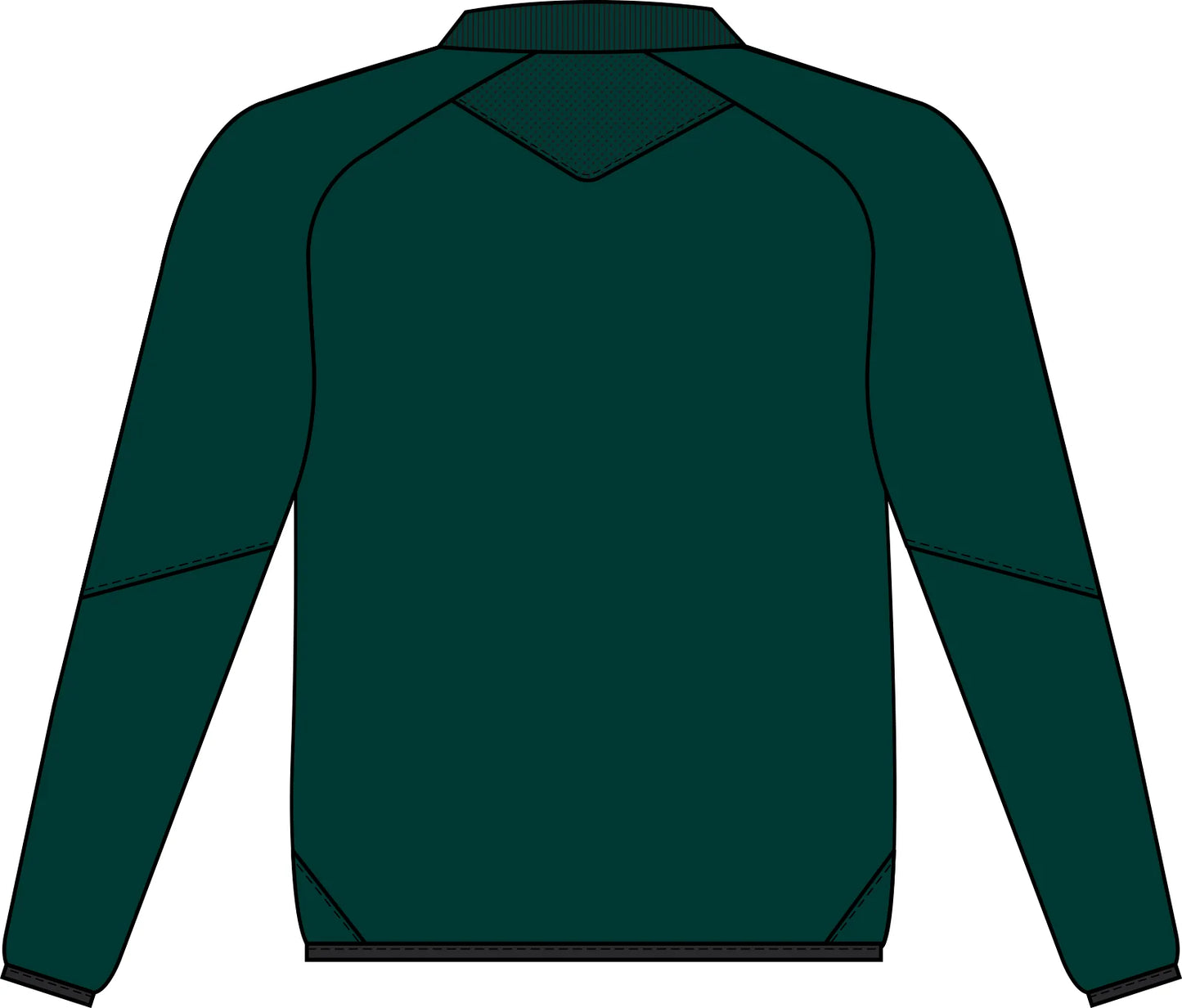 adidas Mexico Tiro Travel Crew Sweatshirt Green