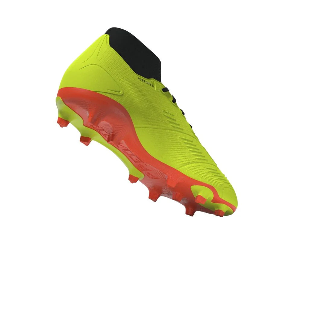 adidas Predator League Sock FG Firm Ground Soccer Cleats Team Solar Yellow Core Black