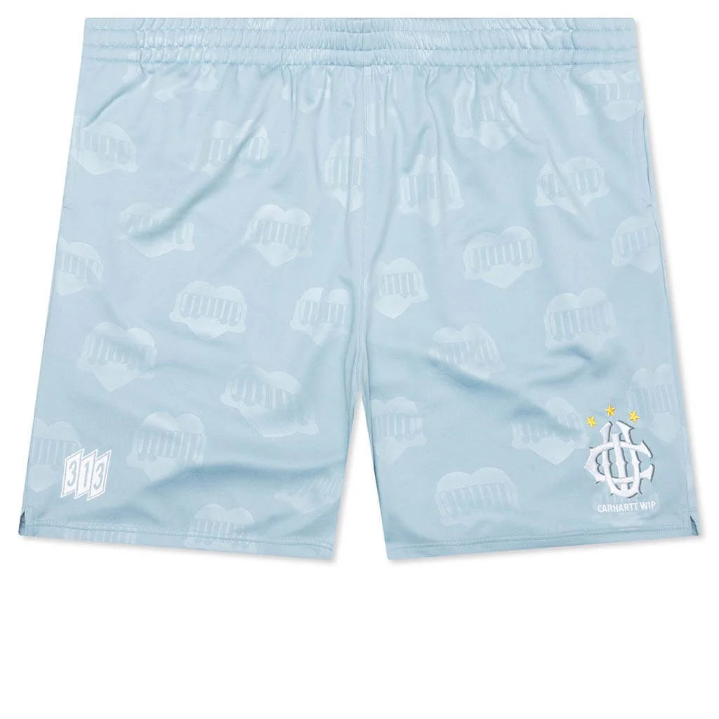 Hartts Football Short Heart Train Jacquard Bluebird