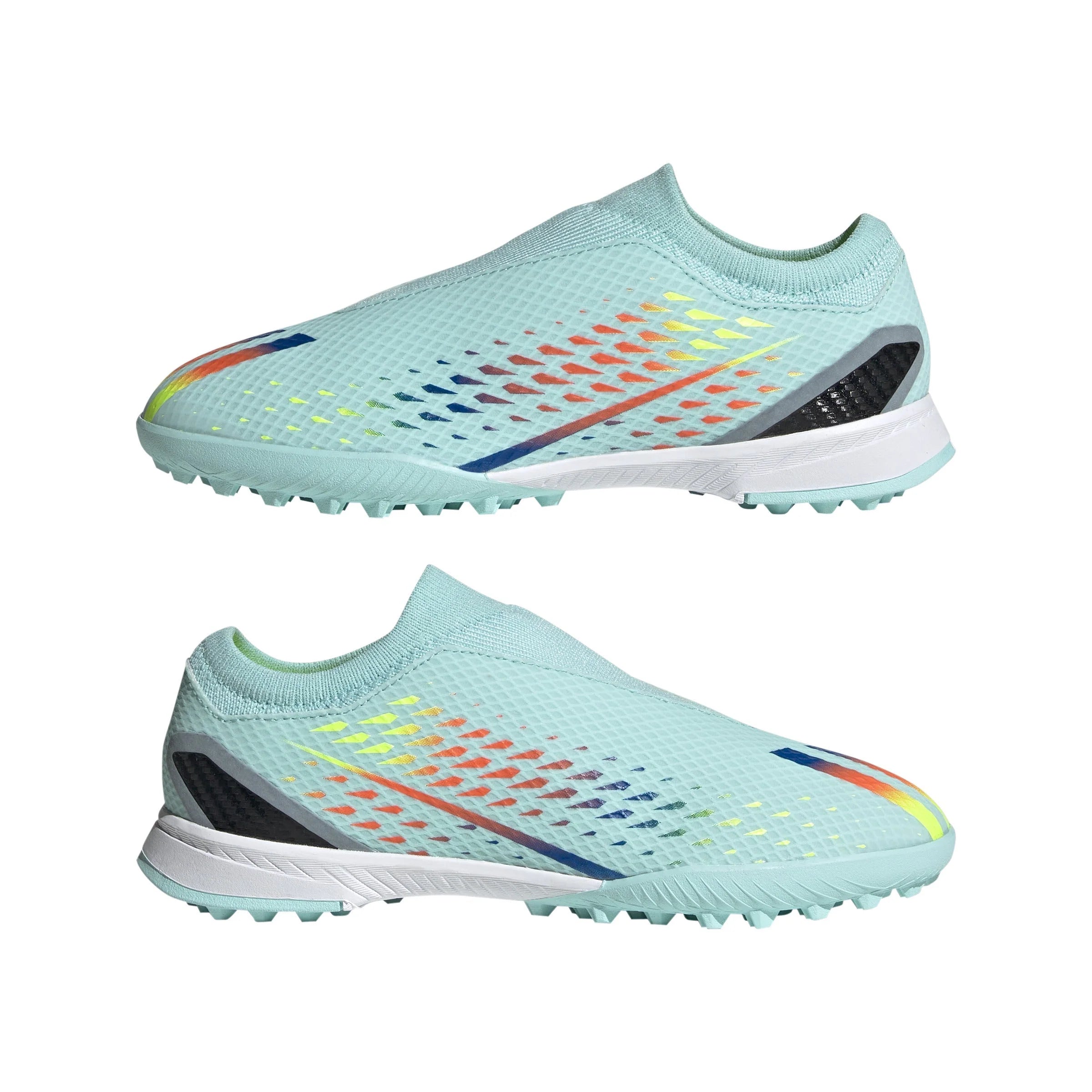 adidas Kids Speed Portal 3 Laceless TF Turf Shoes