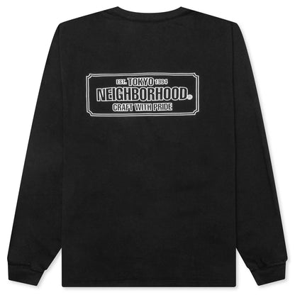 NH L S Tee 1 Black