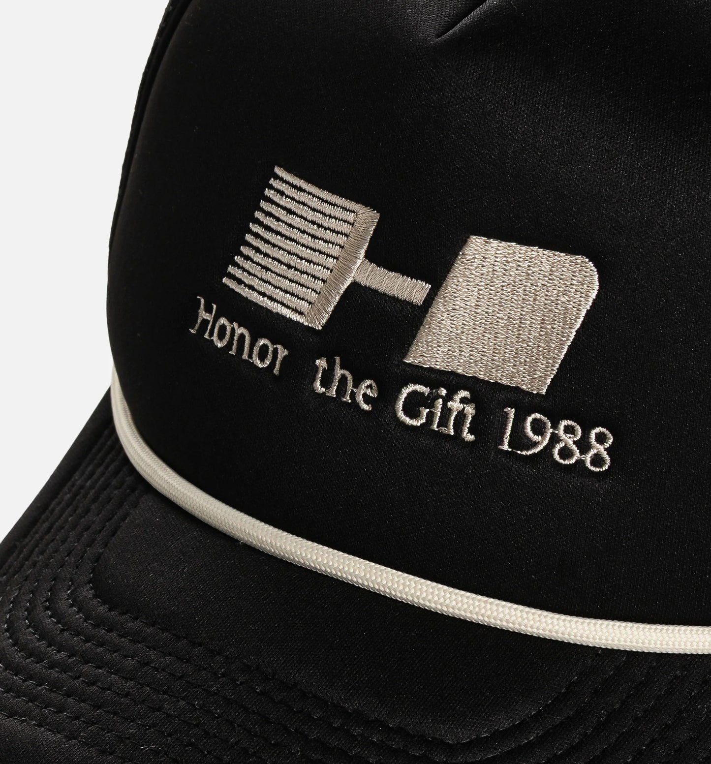 Frequency Trucker Snapback Mens Hat Black