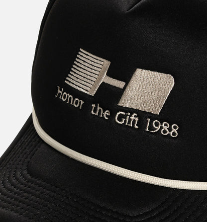 Frequency Trucker Snapback Mens Hat Black