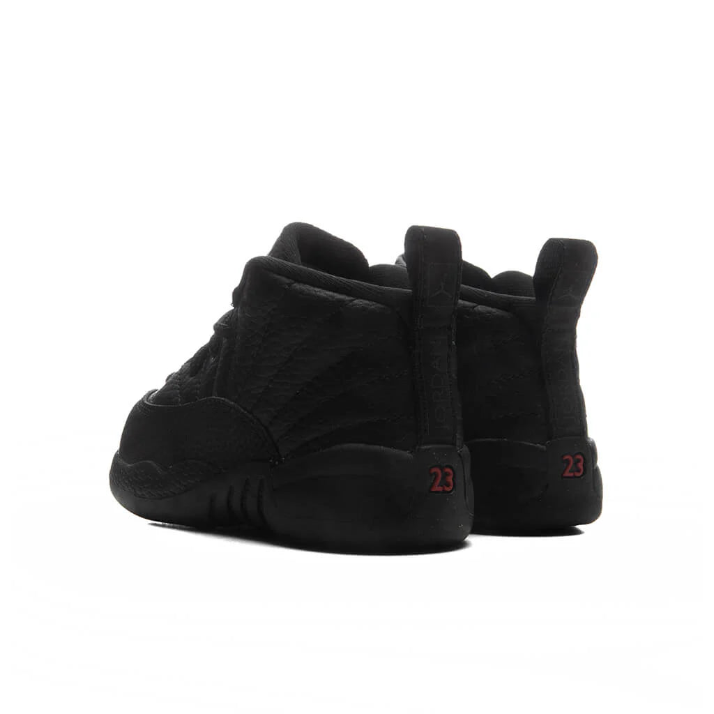 Air Jordan 12 Retro Bloodline TD Black Varsity Red