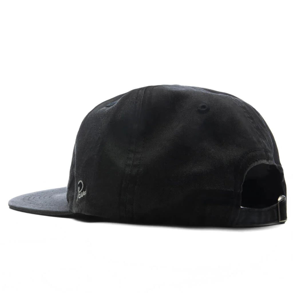End The 6 Panel Hat Black