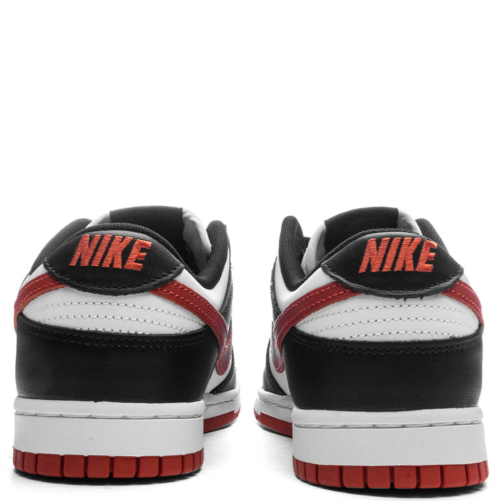 Dunk Low Retro White Dragon Red Black