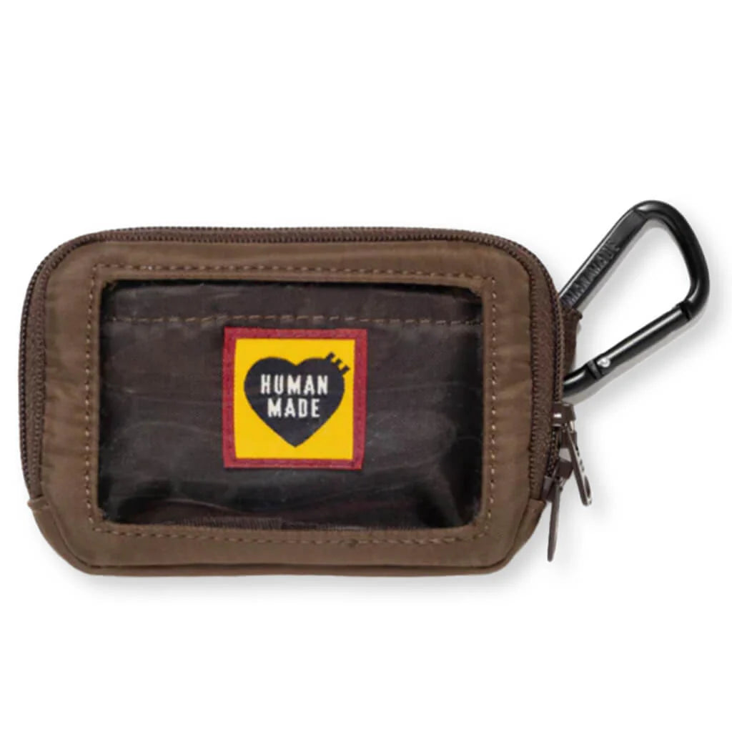 Military Card Case Brown