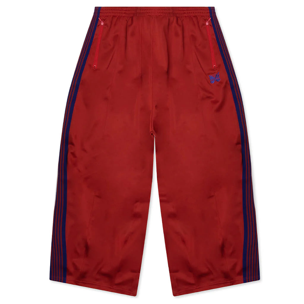 Poly Smooth HD Track Pant Red