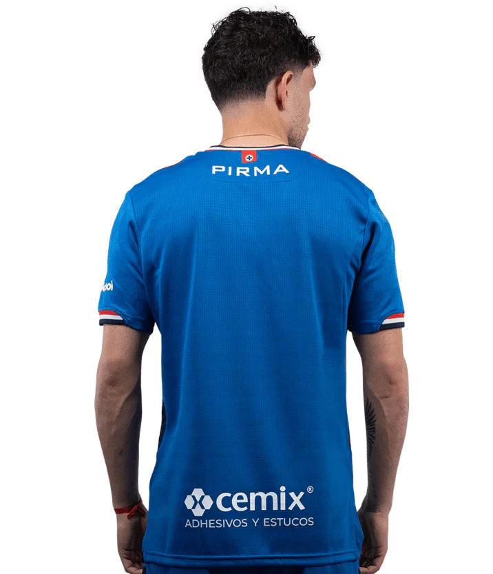 Pirma Cruz Azul Home Youth Soccer Jersey 25 Royal Blue