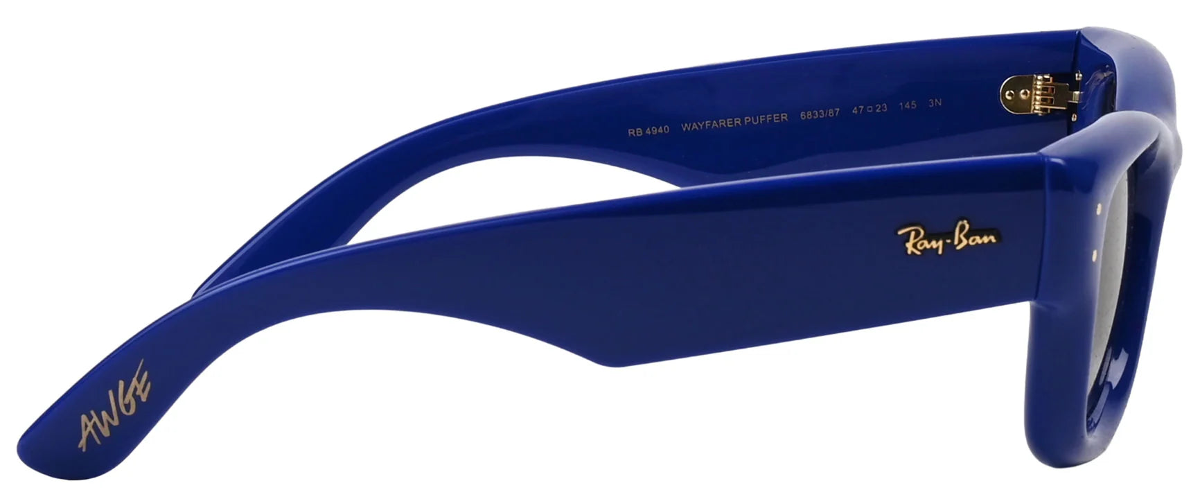 RAY BAN AAP ROCKY COLLECTION WAYFARER PUFFER BLUE