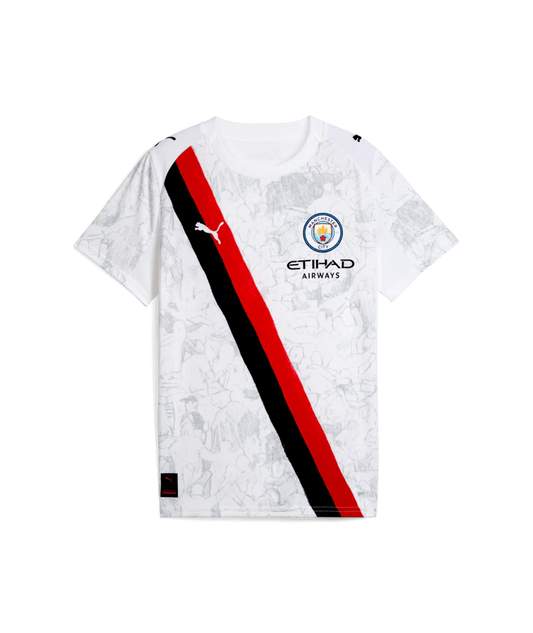 PUMA Manchester City KidSuper Jersey Youth White Black