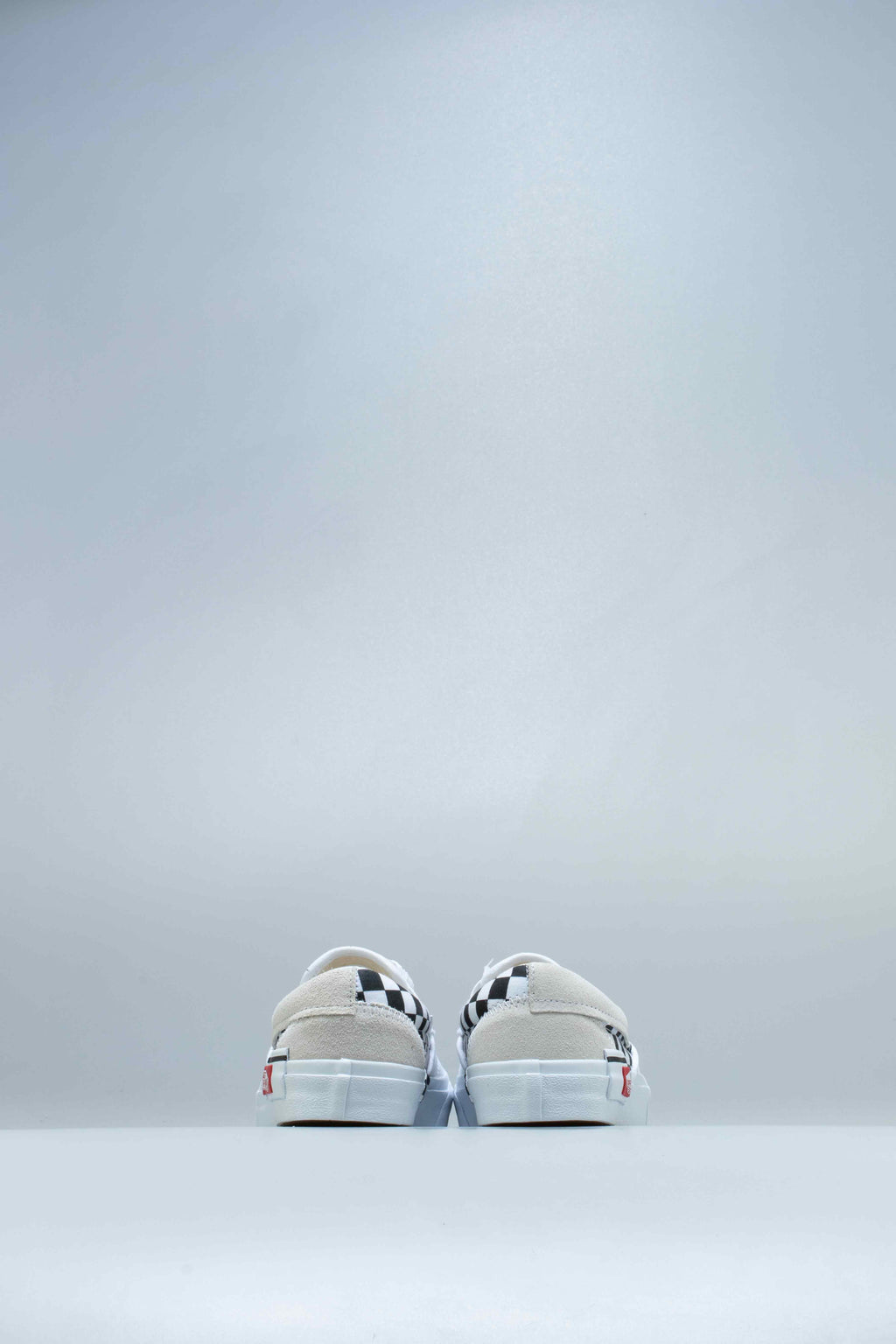 Slip On Cap Mens Shoe White Black