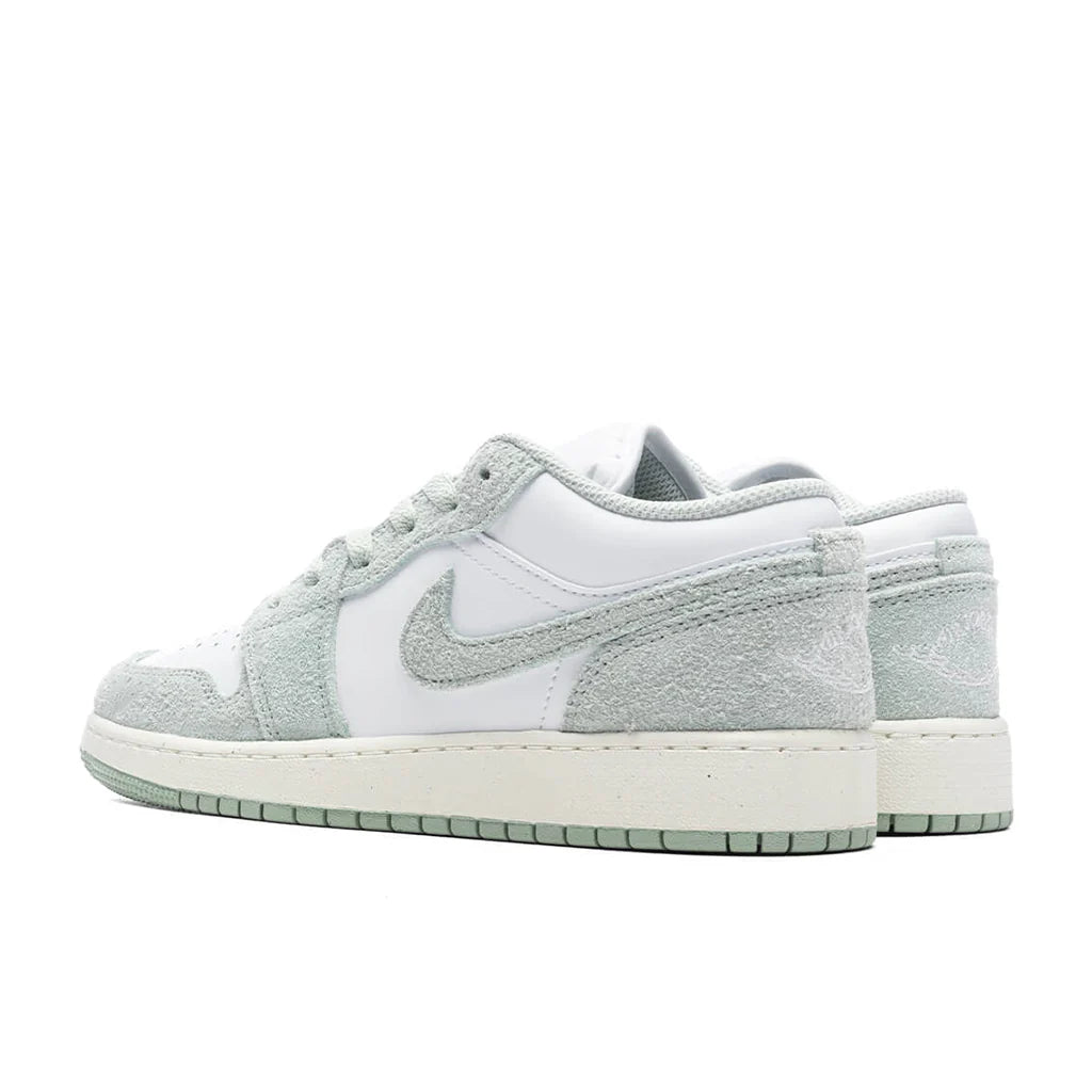 Air Jordan 1 Low SE GS White Seafoam Sail
