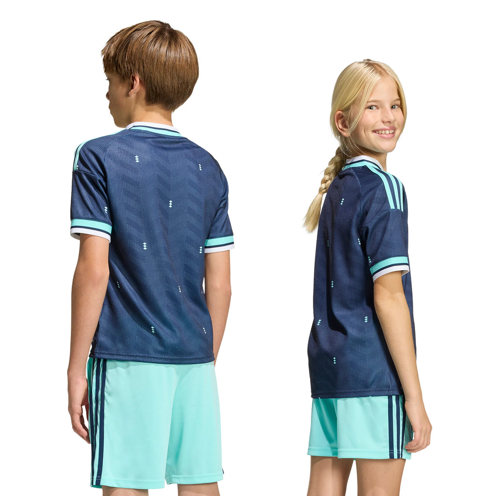 adidas Germany Away Youth Soccer Jersey 2026 Navy