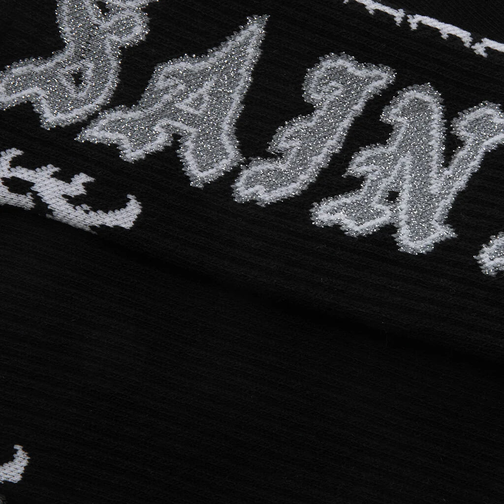 Saint Socks Black Gray