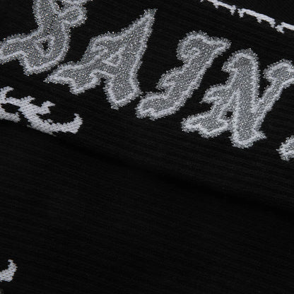 Saint Socks Black Gray
