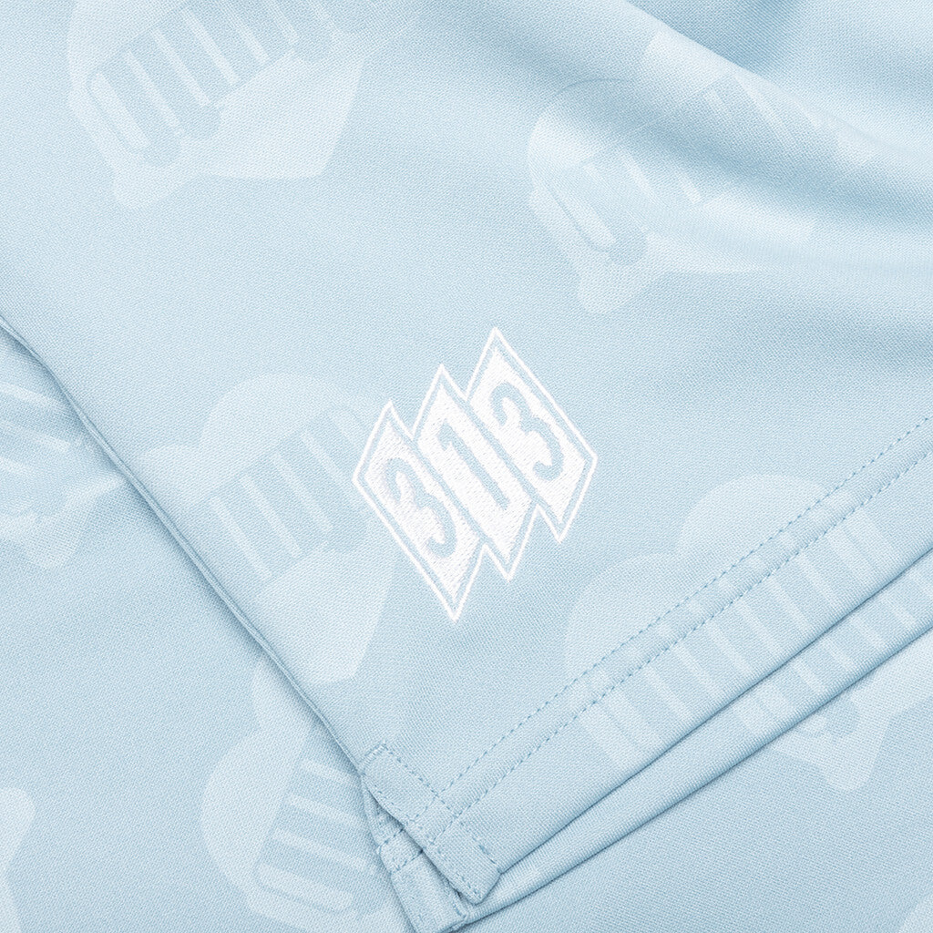 Hartts Football Short Heart Train Jacquard Bluebird
