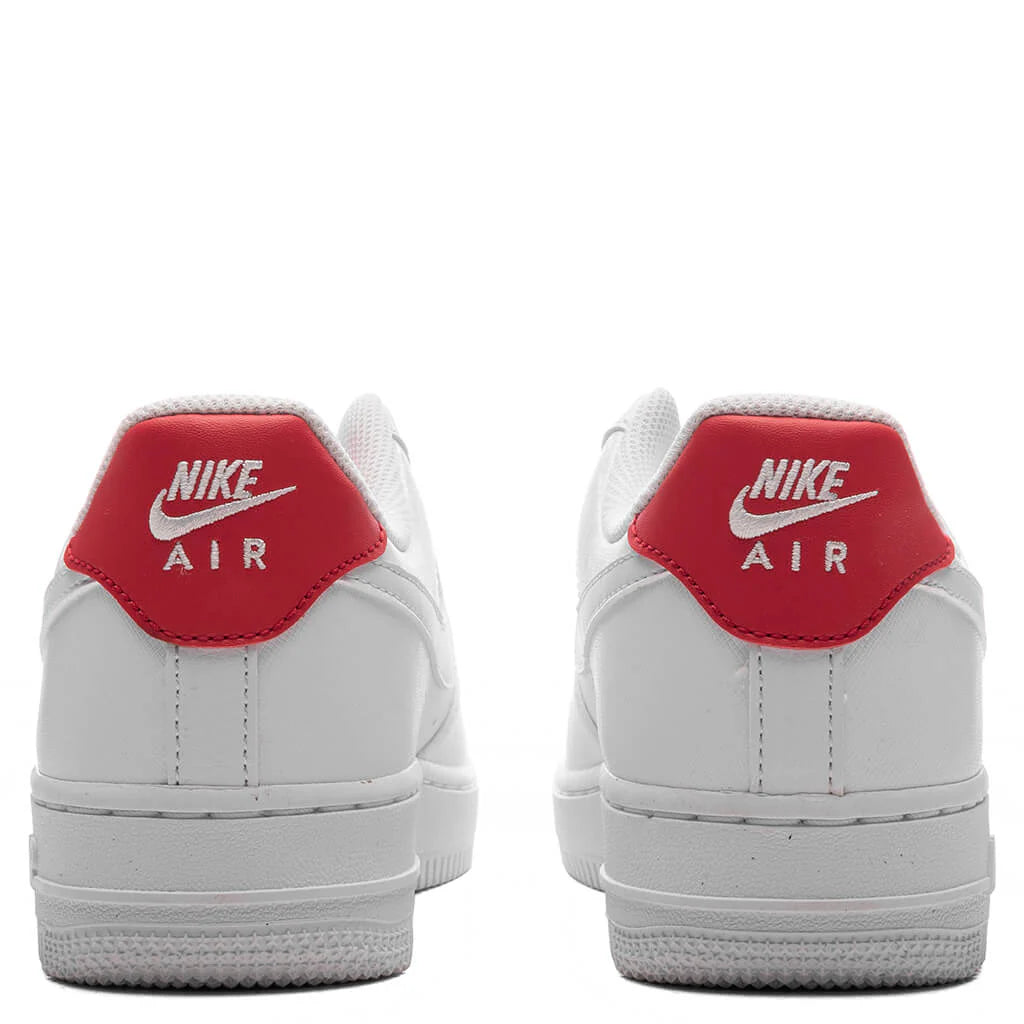 Womens Air Force 1 07 Next Nature White Light Crimson Pink Foam