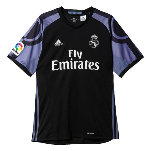 adidas Real Madrid Third Jersey Youth 16 Black
