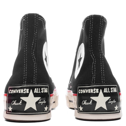 Chuck 70 Hi Sketch Black White Red