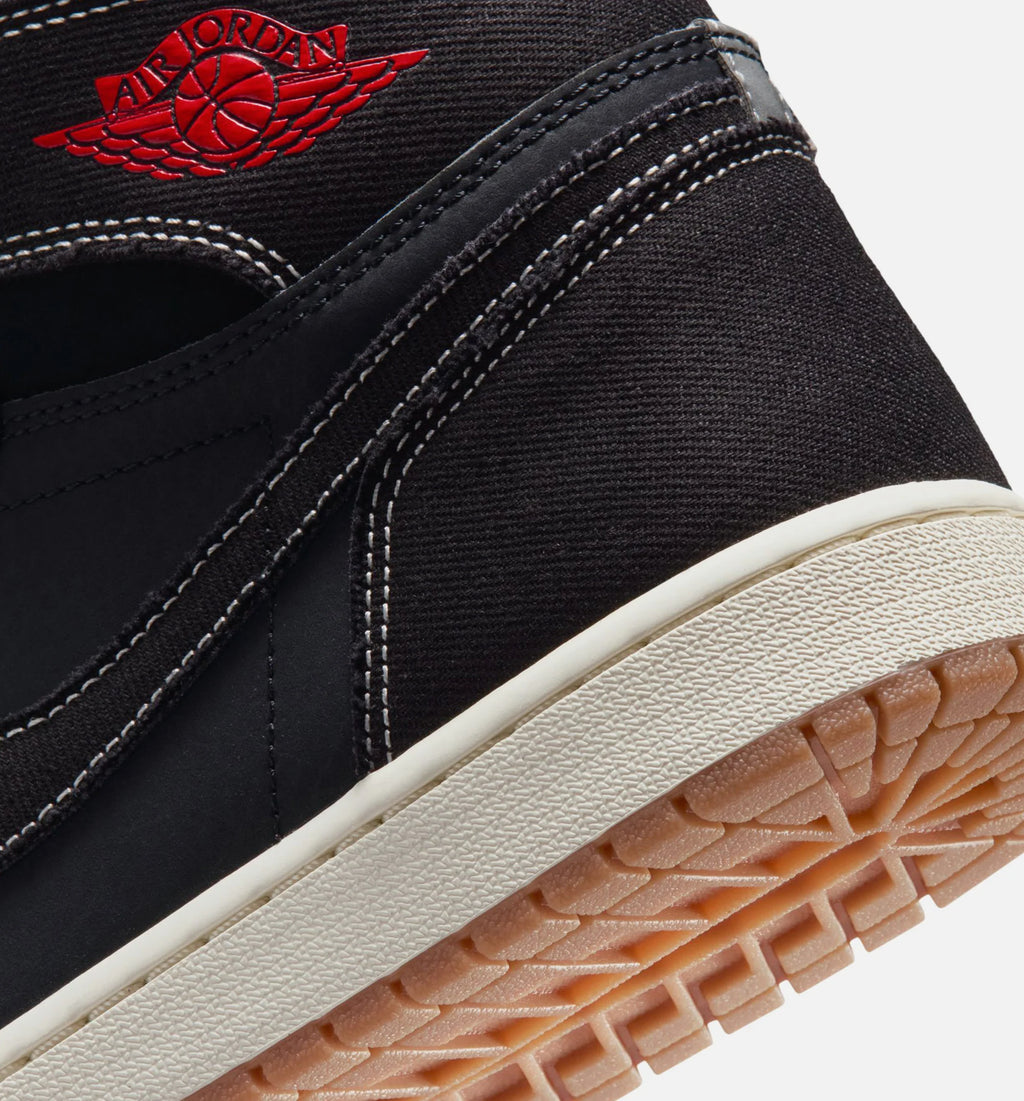 Air Jordan 1 Retro High OG Flight Club Mens Lifestyle Shoe Black University Red Sail Gum Medium Brown
