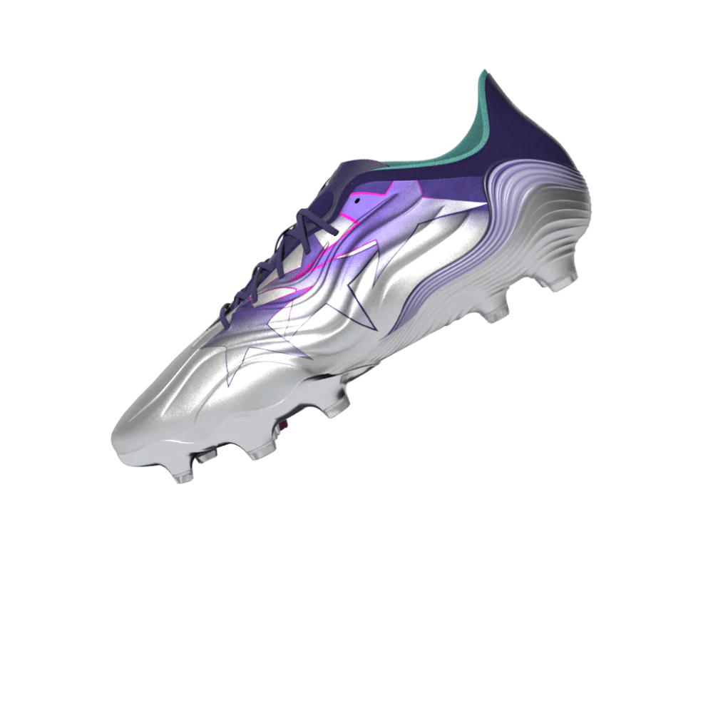 adidas Copa Sense1 FG Firm Ground Soccer Cleats UEFA Purple Silver Metallic
