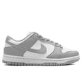 Womens Dunk Low White Light Smoke Grey