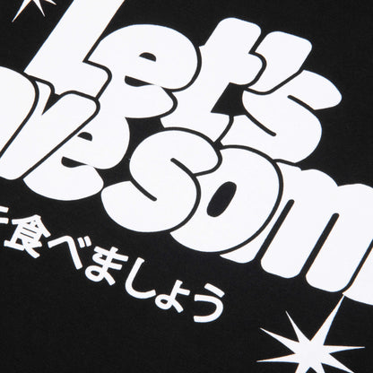 Bubble Gum S S Tee Black