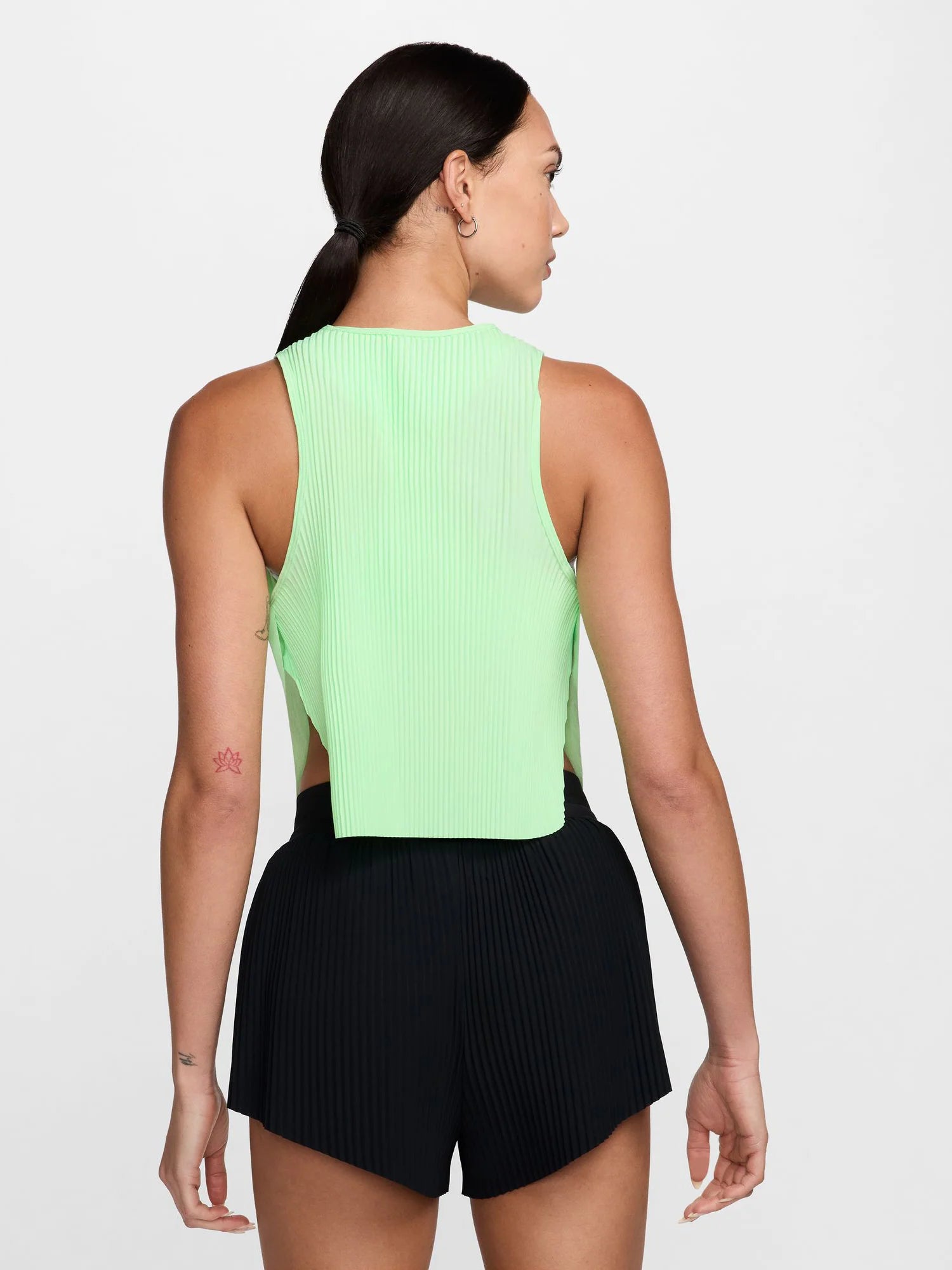 Nike Womens AeroSwift Dri FIT ADV Cropped Running Tank Top