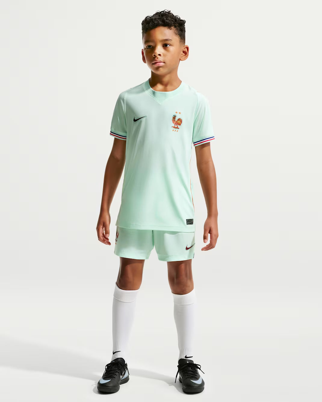 Nike France National Team 2026 Stadium Youth Away Jersey Igloo Monarch Monarch
