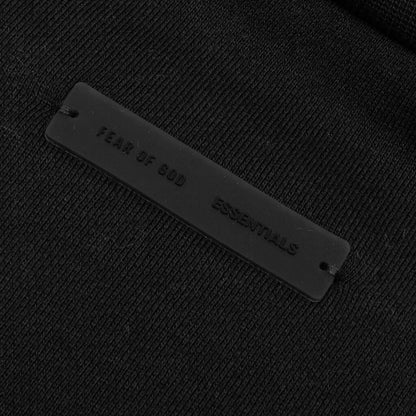 Kids 90s Fit Fleece Crewneck Jet Black